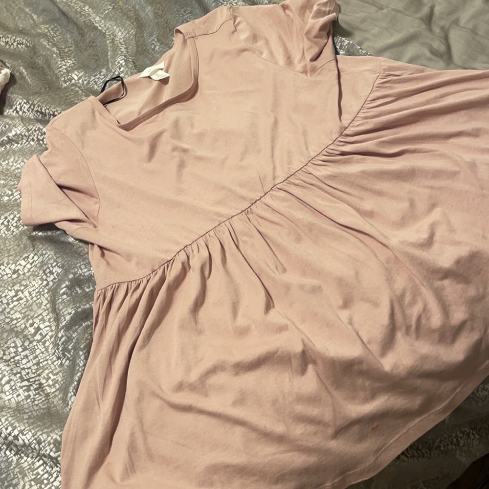 Pink Blush Maternity T-shirt size L